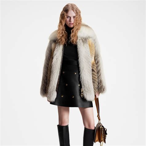 louis vuitton fur coat womens|Louis Vuitton coat sale.